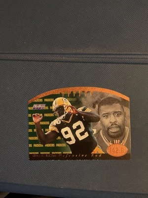 1997 Pro Line III DC Reggie White DC Top 10 Die Cut Card - Image 1 of 2