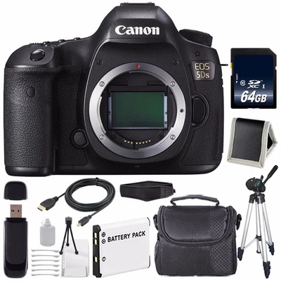 Cámara réflex digital Canon EOS 5DS (modelo internacional) 0581C002 + batería LP-E6 + 64 GB Foto 1 de 2