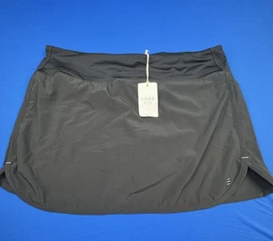 Free Fly Breeze Skort Womens Black Bamboo Pickleball Golf XL - Picture 1 of 4