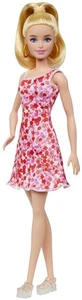 NUEVO Muñeca Barbie Fashionistas Muñeca Rubia en Vestido Floral 29 cm. - Imagen 1 de 5