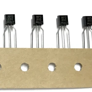 (PKG of 10) MPSA93 PNP BJT High Voltage Transistors, 200V 0.5A, TO-92, Motorola - Picture 1 of 2