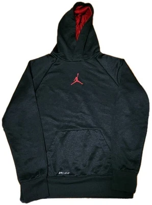 Nike Air Jordan Dri-Fit Hoodie Sweatshirt Pullover Boys Teens Large 12-13 23x18 - Image 1 of 3