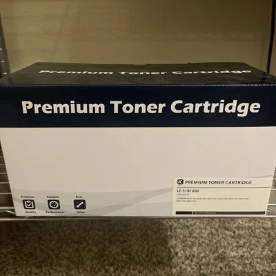 Compatible 51B1000 / 51B00A0 For Lexmark Toner Cartridge Black Replacement - Image 1 of 2