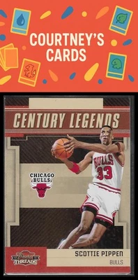 2010-11 Panini Threads #12 Scottie Pippen Century Legends - Image 1 of 2