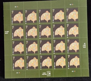 2003 USPS Tiffany Briefmarke - 1 Cent - 20 Briefmarkenbogen - postfrisch - Bild 1 von 1