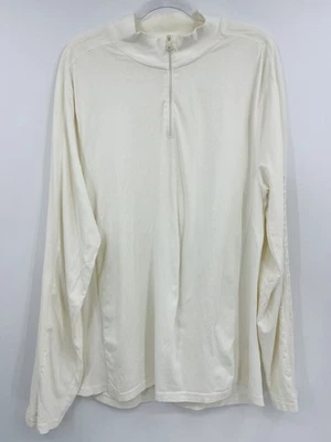 Pullover Armani Exchange 1/4 Cremallera Ligero Talla XL Mangas Deletreadas Foto 1 de 4