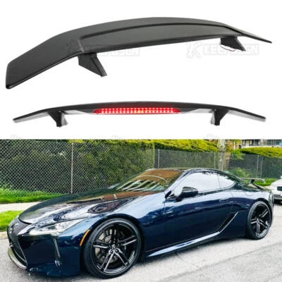 Luz de freno de alerón trasero de fibra de carbono para Lexus LC500 LC500H cupé Foto 1 de 4