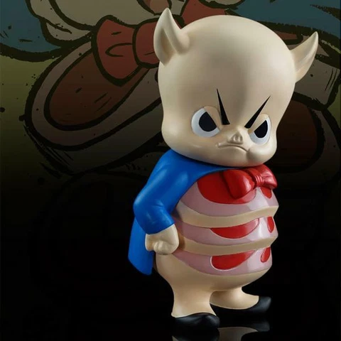 Get Animated Series: Porky Pig Sushi 8" Vinyl Figure (Chino Lam x Toyqube) Cover