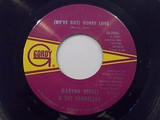 Martha Reeves & The Vandellas Honey Love / I'm In Love 45 1967 Vinyl Record