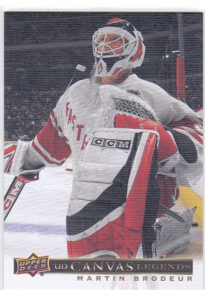 2020/21 SP SIGNATURE EDITION..MARTIN BRODEUR..CANVAS LEGEND..# C-59..DEVILS - Image 1 of 1
