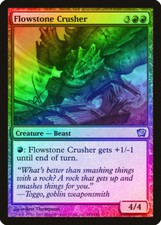 Flowstone Crusher FOIL 9th Edition NM Red Uncommon MAGIC MTG CARD ABUGames
