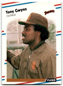 1988 Fleer Tony Gwynn San Diego Padres #585