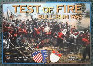 TEST of FIRE BULL RUN 1861 Civil War Game - Picture 1 of 3