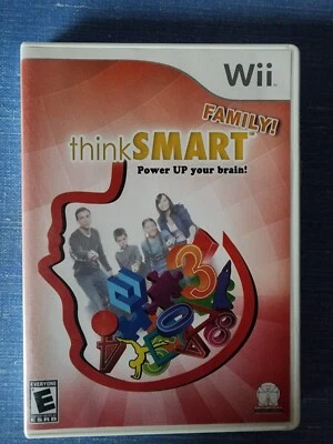 ThinkSMART Family (Nintendo Wii, 2010) Complete w/ Manual - Image 1 of 4