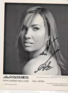 Ambra Edizione Limitata 8x10 Foto Autografata Firmata - Foto 1 di 1