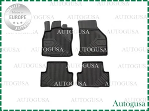 NUOVO SET TAPPETINI IN GOMMA NERA LHD FODERE TUTTE LE STAGIONI PER SKODA KAROQ 2017- - Foto 1 di 6