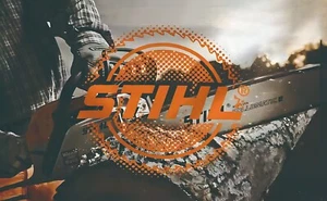 STIHL Chainsaw Polyester Flag Banner Garage Decoration Wall 90x150 cm - Picture 1 of 1