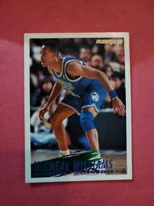 Micheal Williams Minnesota Timberwolves Carte Basket NBA Fleer 1994-95 #142 - Picture 1 of 2