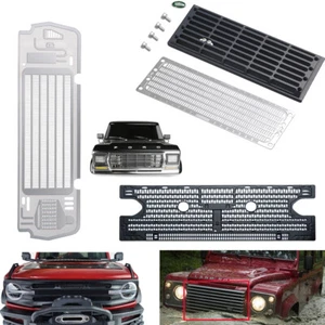 Metal Radiator Grill Plate Cover For 1:10 RC Car TRX-4 BRONCO/DEFENDER - Picture 1 of 15