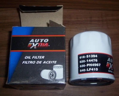 Auto Extra 618-51394 Engine Oil Filter (Wix 51394 14476, PH4967 & LF410) L4 - Image 1 of 2