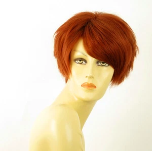 wig for women 100% natural hair copper intense ref NAOMIE 130 PERUK - Imagen 1 de 8
