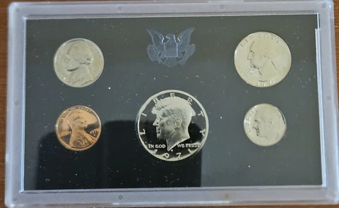 1971 S US Mint Proof Set - OGP Cover