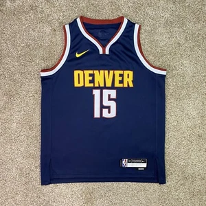 Denver Nuggets Jersey Kids Youth M #15 Nikola Jokic Nike Swingman Icon Edition - Picture 1 of 24