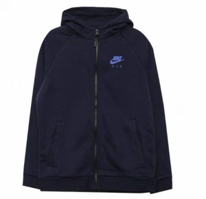 Nike Sportswear Air Jr. Boys' Fleece Hoodie Navy Youth Sz M - Picture 1 of 2