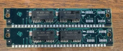 2 x 1MB 30-Pin 2-Chip 80ns FPM SIMM Memory RAM 2MB Vintage PC 286 386 *Tested* - Image 1 of 3