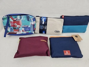 NWT 5X Brussels Latam ITA Turkish Emirates Airlines Economy Amenity Kit Free S/H - Picture 1 of 11