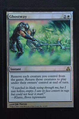 Magic The Gathering MTG GHOSTWAY FOIL Guildpact LP Lightly Played - Image 1 of 2