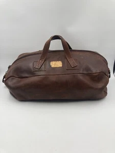 Vintage Intercontinental Leather Duffle Tote Bag 19" x 11" x 6" approx. Suede - Picture 1 of 8