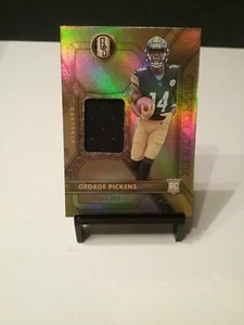 Parche de novato Panini Gold Standard 2022 George Pickens 306/399 - Imagen 1 de 5
