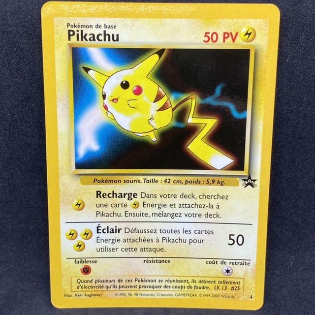 Pikachu Tcg Carta Foil Holográfica Edição Especial Aniversário 25