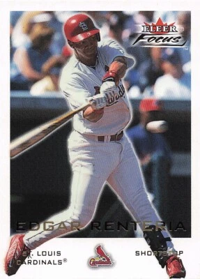 2001 Fleer Focus #108 Edgar Renteria - Image 1 of 2