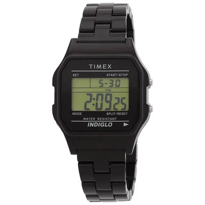 Reloj Timex Clásico Cuarzo Digital Esfera Negra TW2V20000 Foto 1 de 3