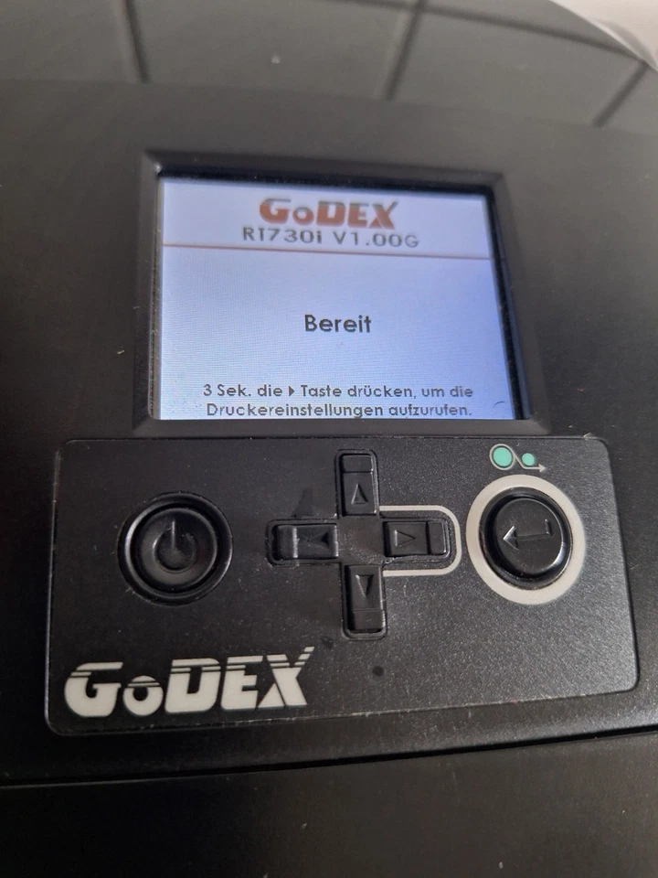 Godex RT 730i Etikettendrucker  - Bild 1 von 4
