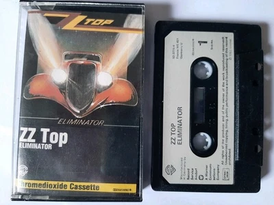 ZZ TOP Eliminator Cassette Album Hard Heavy Blues Rock 1983 chrome tape rock - Image 1 of 2