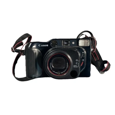 VTG Canon Sure Shot Tele 35mm Film Camera 40/70mm Lens Compact Point & Shoot - Image 1 of 4