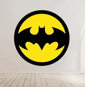 Batman Logo Vinyl Decal Sticker for Home, wall, décor, bar, café, Car - Picture 1 of 25