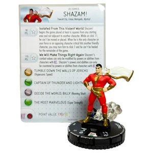 Heroclix Shazam #065 Chase DC Kingdom Come World's Finest w/ Card Rare HTF - Picture 1 of 2