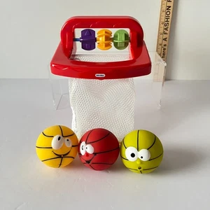 Little Tikes Baloncesto Baloncesto Baño Juguete Aros con Pelotas Originales Niños Regalo - Imagen 1 de 10