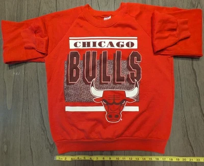 SUDADERA MICHAEL JORDAN 1990 1991 1992 VINTAGE CUELLO REDONDO CHICAGO BULLS TALLA M Foto 1 de 4