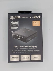 Anker Base de Charge, 100W Charge Rapide avec 4 Ports, pour Anker Prime Power Bank - Photo 1 sur 4