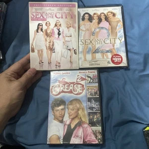 3 Dvd Lot check out all Auctions - Save On Ship Sex And The City 1&2 Grease 2 - Picture 1 of 1