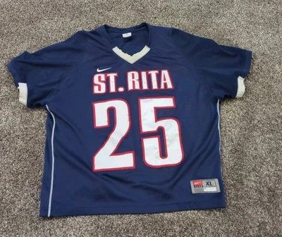 VTG Champion St. Rita High School Chicago Nike Dri-Fit Football Jersey XL - Image 1 of 4