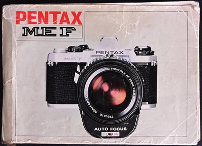 Original Pentax ME F User Manual 1981 Edition - Very Good - Image 1 of 4