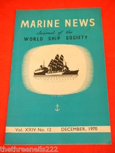 MARINE NEWS - DEC 1970 VOL XXlV # 12 - Picture 1 of 1