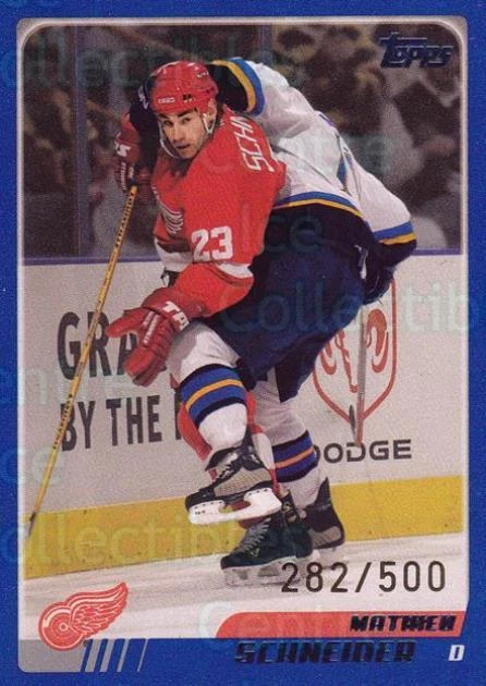 2003-04 Topps Blue #112 Mathieu Schneider - Image 1 of 1