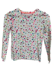 Circo Girl’s Shirt Size M-7/8 Multi-Colored Long Sleeve, Polka Dot - Picture 1 of 7